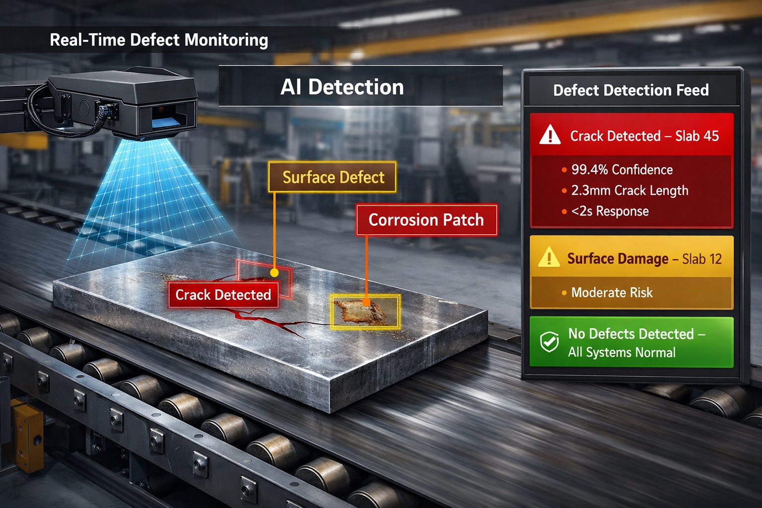 Equipment Defect Detection - AI Vision